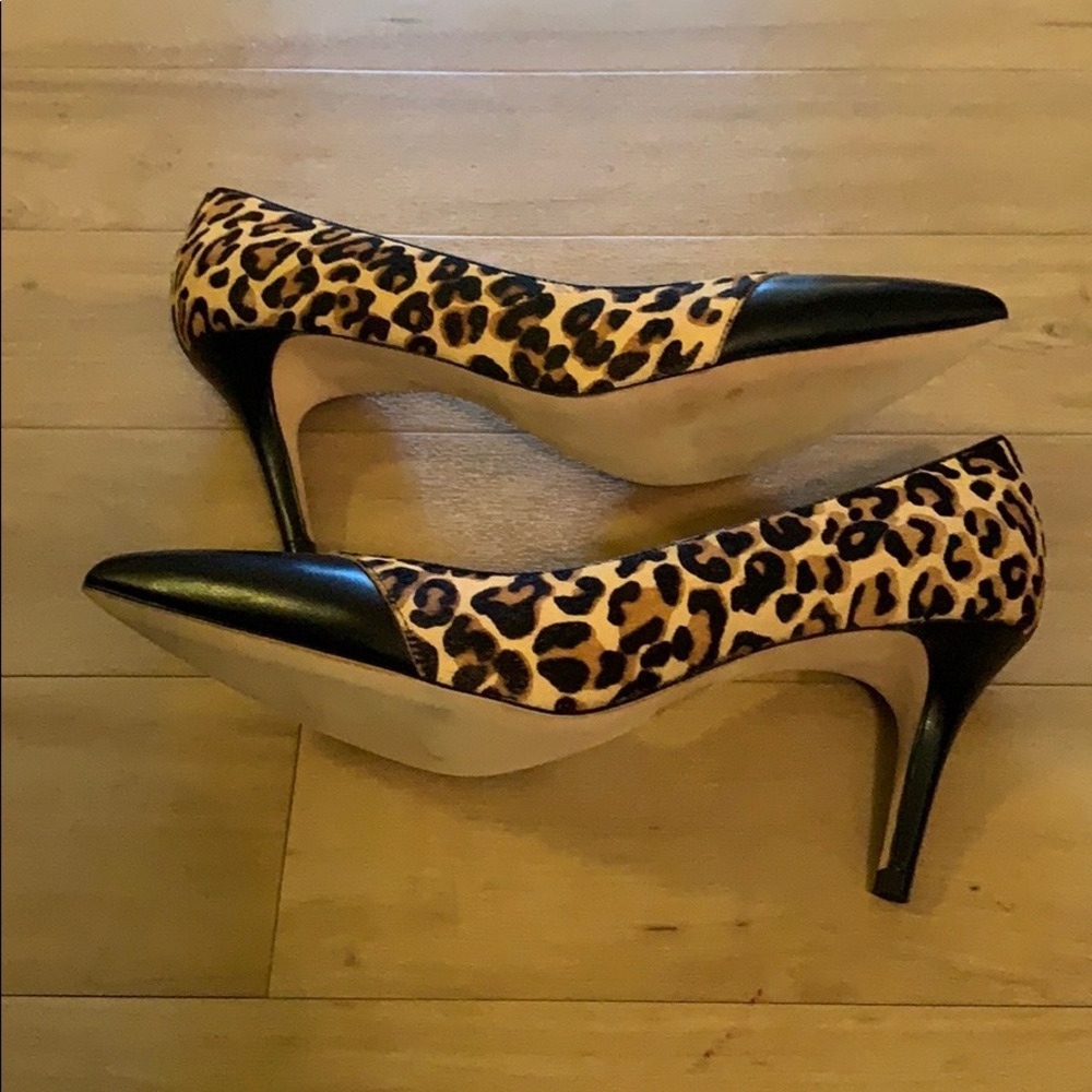 NEW Cole Haan Highline Cap Toe High Heel Calf Hair - Picture 9 of 16